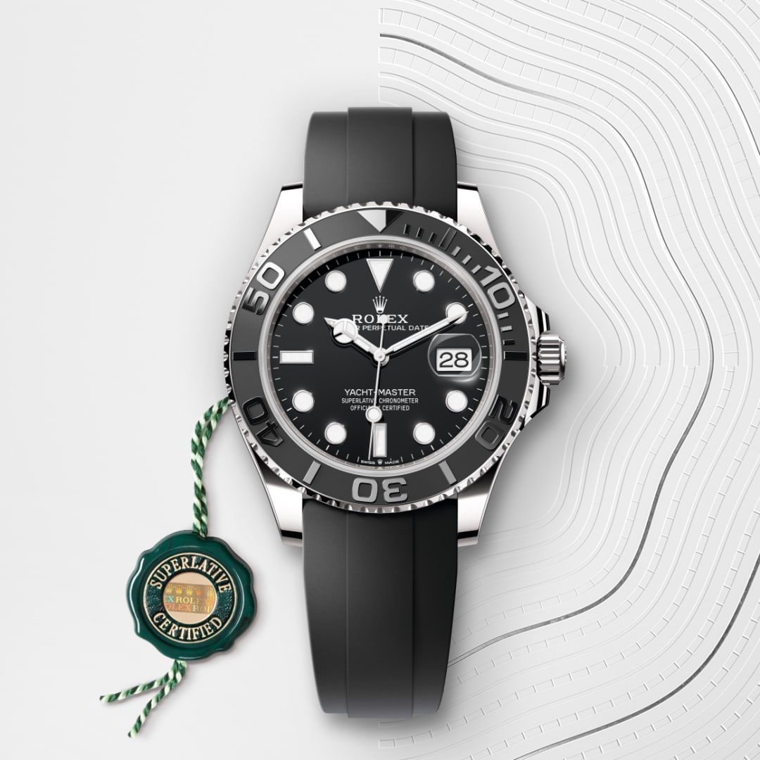 Rolex Yacht-Master 42 Oyster, 42 mm, white gold