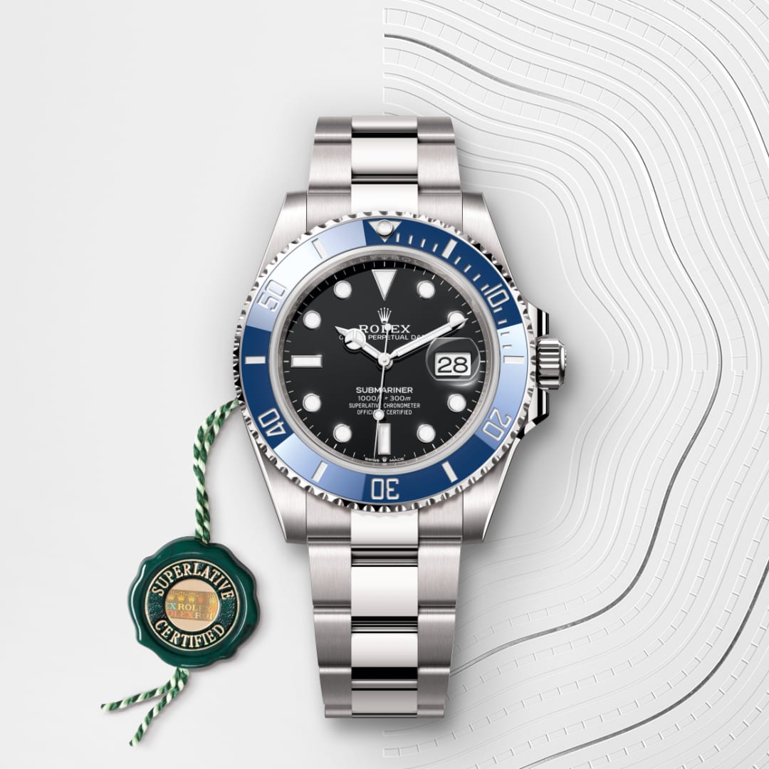 Rolex Submariner Date Oyster, 41 mm, white gold