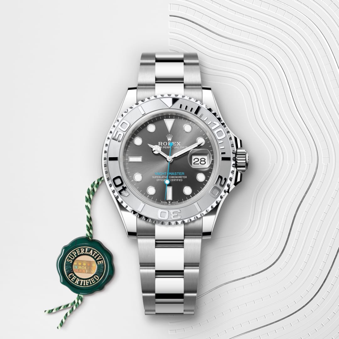 Rolex Yacht-Master 40 Oyster, 40 mm, Oystersteel and platinum