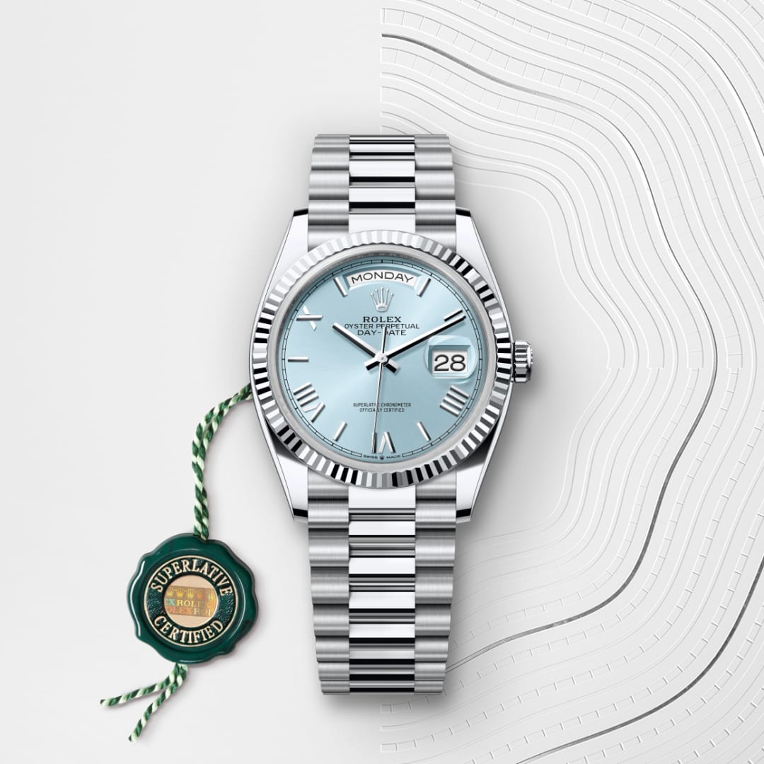 Rolex Day-Date 36 Oyster, 36 mm, platinum