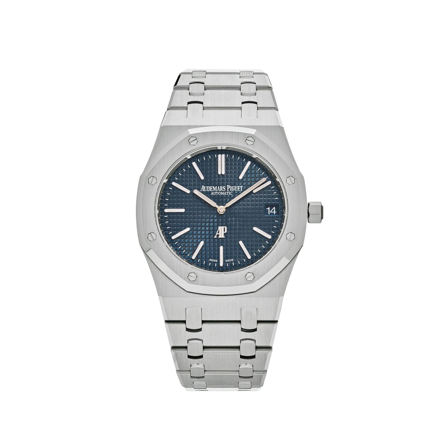 Audemars Piguet Royal Oak 16202ST.OO.1240ST.02 'Jumbo' Extra-Thin Stainless Steel Blue Dial