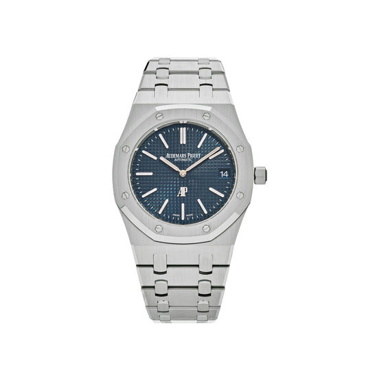Audemars Piguet Royal Oak 16202ST.OO.1240ST.02 'Jumbo' Extra-Thin Stainless Steel Blue Dial