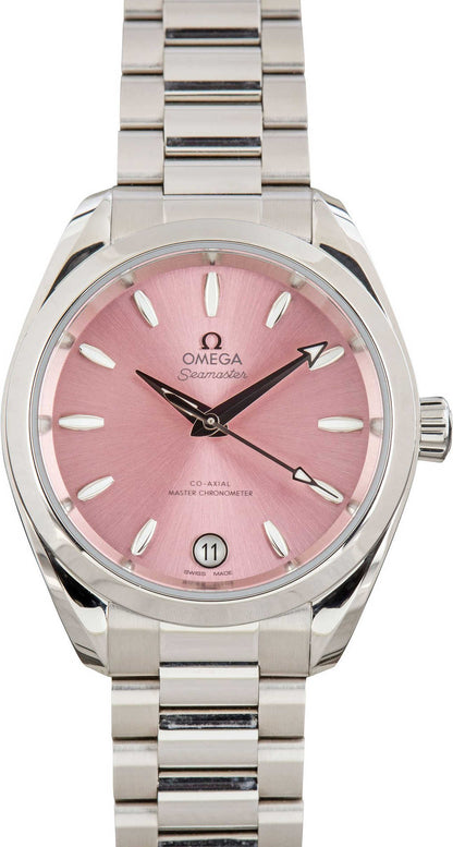 Omega Seamaster Aqua Terra Shades Shell Pink Dial