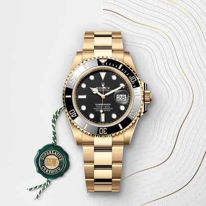Rolex Submariner Date Oyster, 41 mm, yellow gold