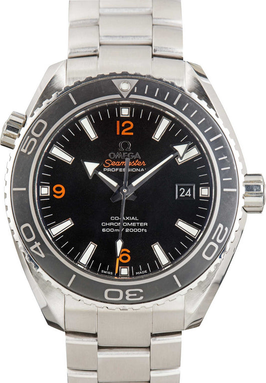Omega Seamaster Planet Ocean Black Dial