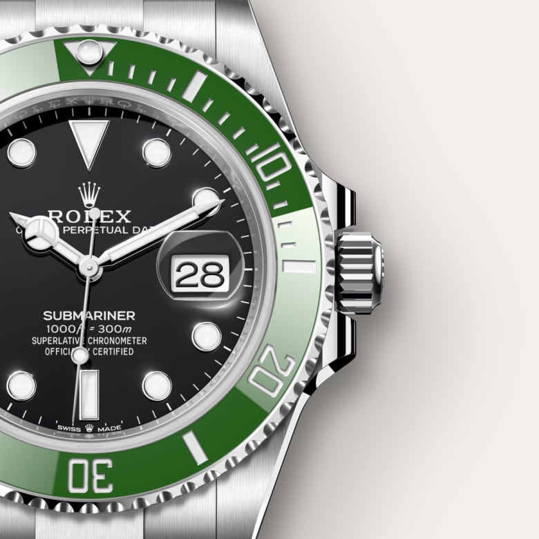 Rolex Submariner Date Oyster, 41 mm, Oystersteel