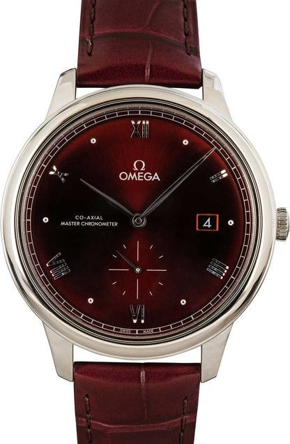Omega De Ville Prestige Red Dial