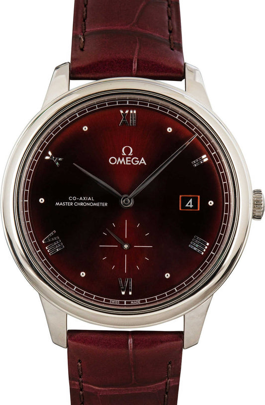 Omega De Ville Prestige Red Dial