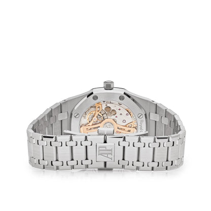 Audemars Piguet Royal Oak 16202ST.OO.1240ST.02 'Jumbo' Extra-Thin Stainless Steel Blue Dial