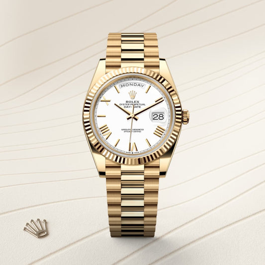 Rolex Day-Date 40 Oyster, 40 mm, yellow gold