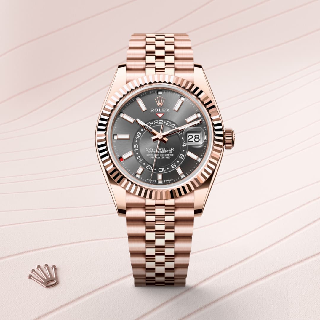 Rolex Sky-Dweller Oyster, 42 mm, Everose gold