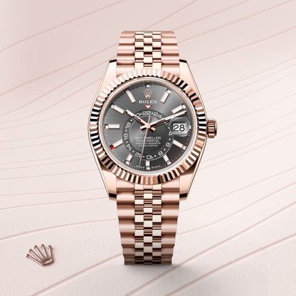 Rolex Sky-Dweller Oyster, 42 mm, Everose gold
