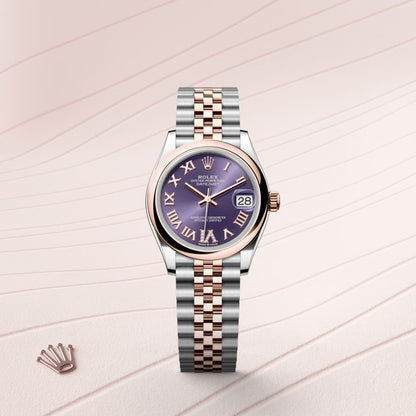 Rolex Datejust 31 Oyster, 31 mm, Oystersteel and Everose gold