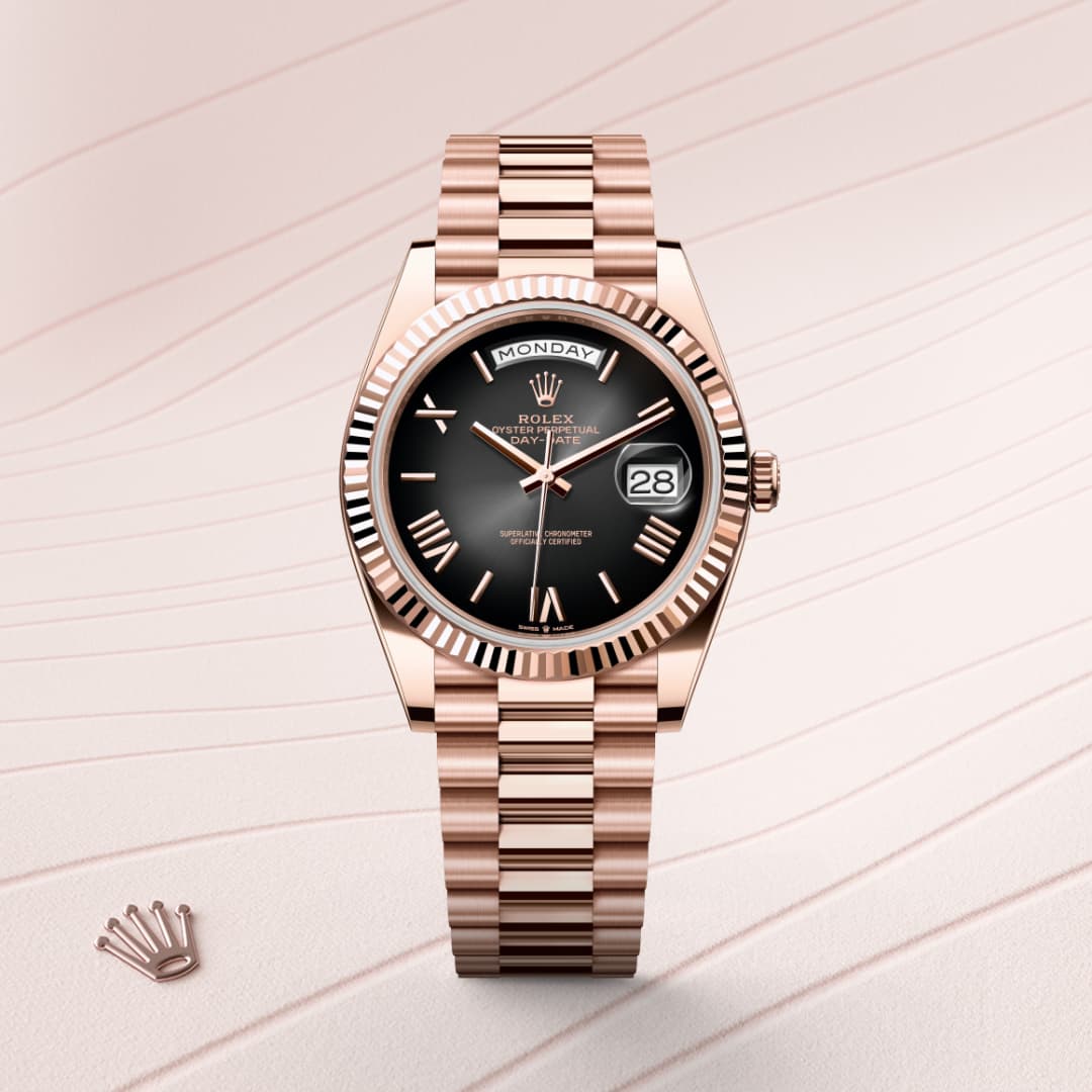 Rolex Day-Date 40 Oyster, 40 mm, Everose gold