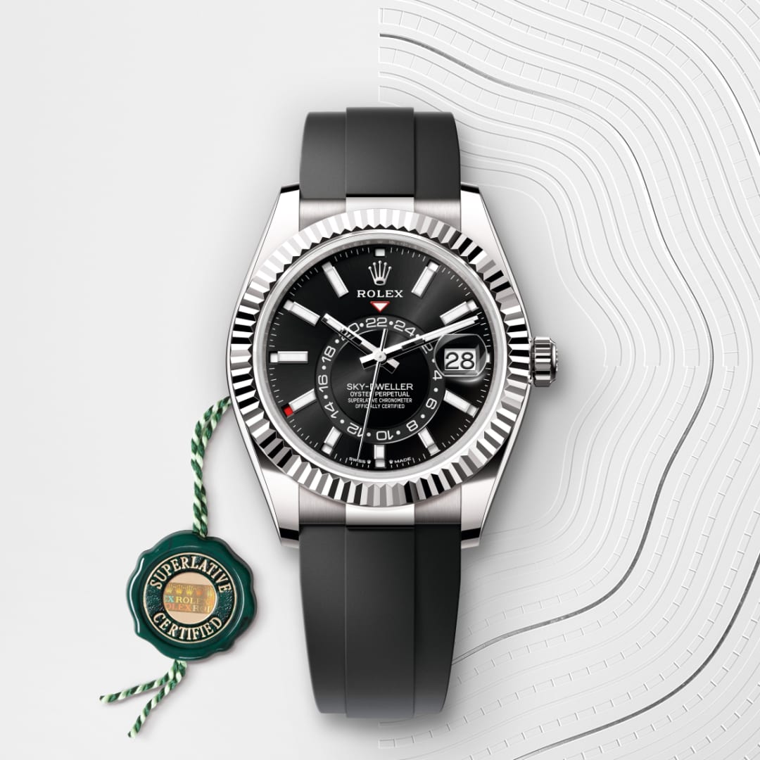 Rolex Sky-Dweller Oyster, 42 mm, white gold