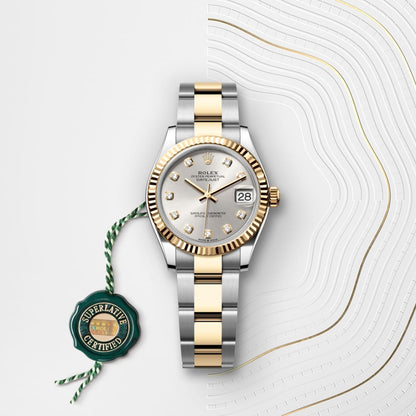 Rolex Datejust 31 Oyster, 31 mm, Oystersteel and yellow gold