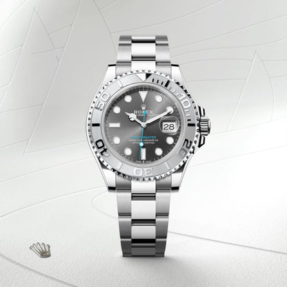 Rolex Yacht-Master 40 Oyster, 40 mm, Oystersteel and platinum