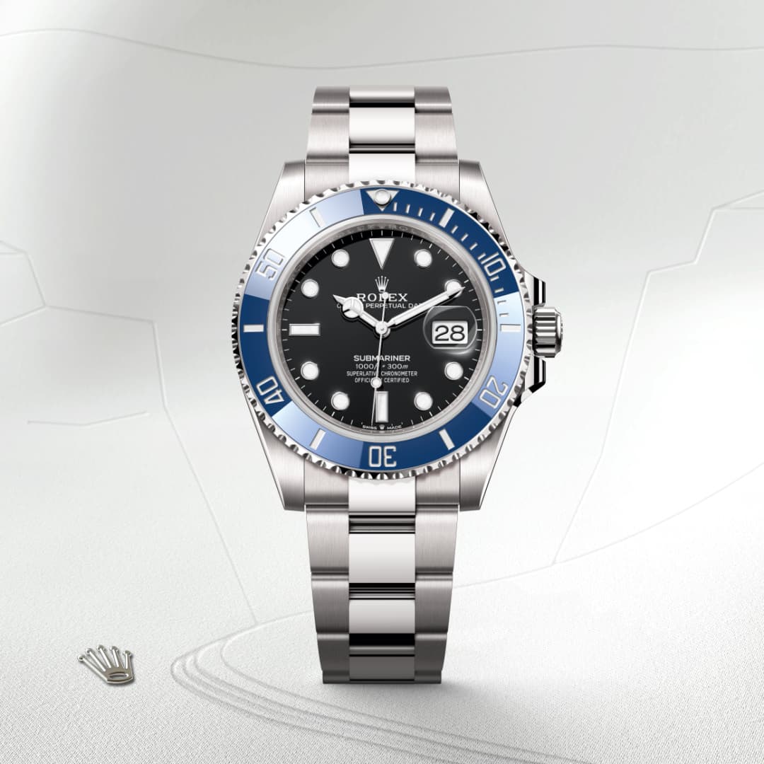 Rolex Submariner Date Oyster, 41 mm, white gold