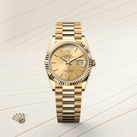 Rolex Day-Date 36 Oyster, 36 mm, yellow gold
