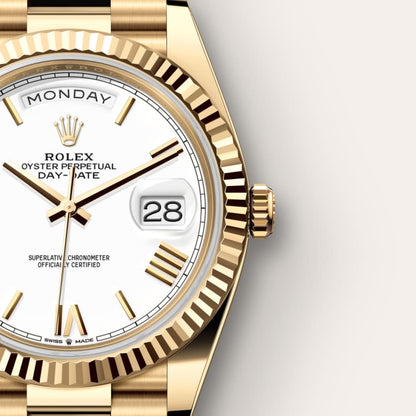 Rolex Day-Date 40 Oyster, 40 mm, yellow gold