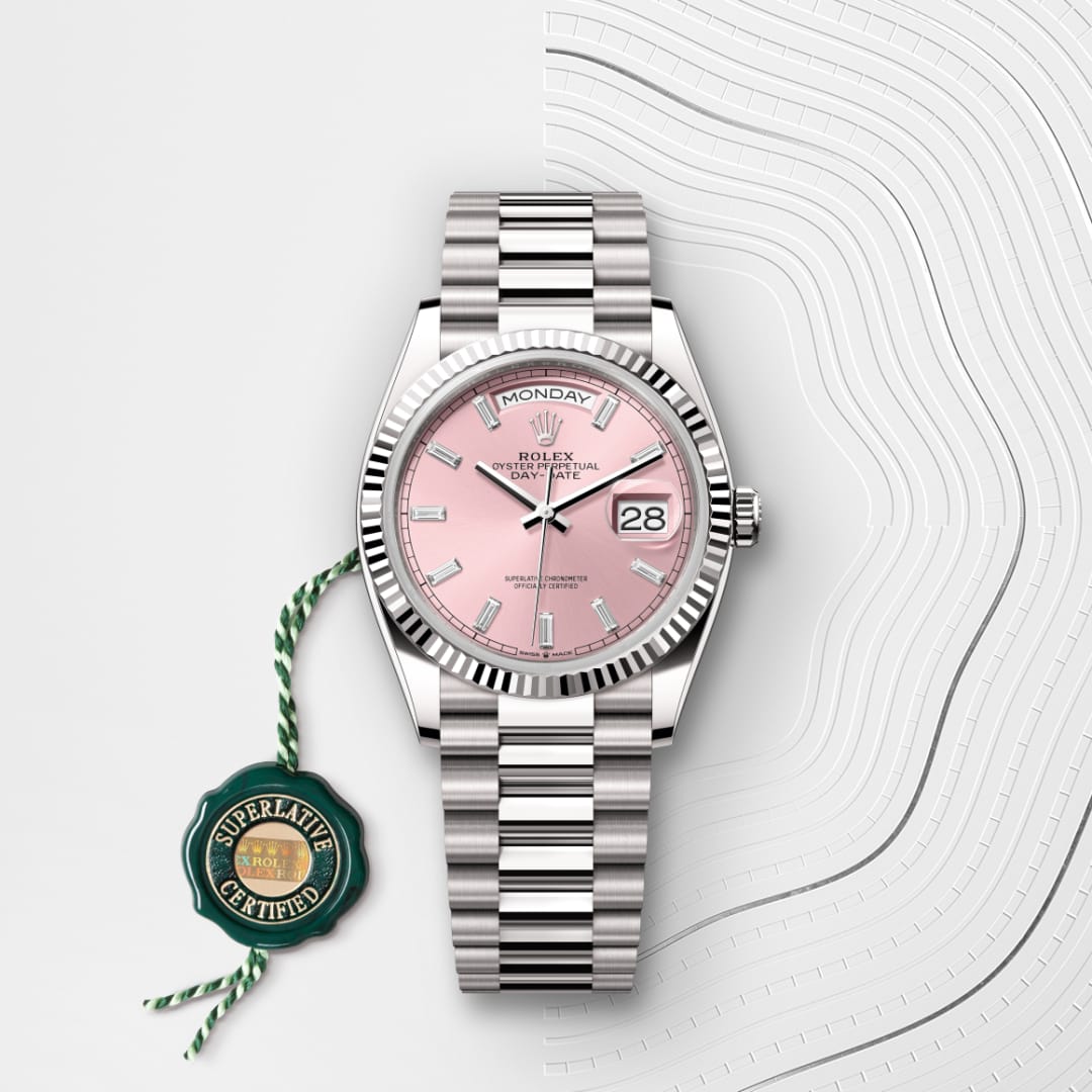 Rolex Day-Date 36 Oyster, 36 mm, white gold