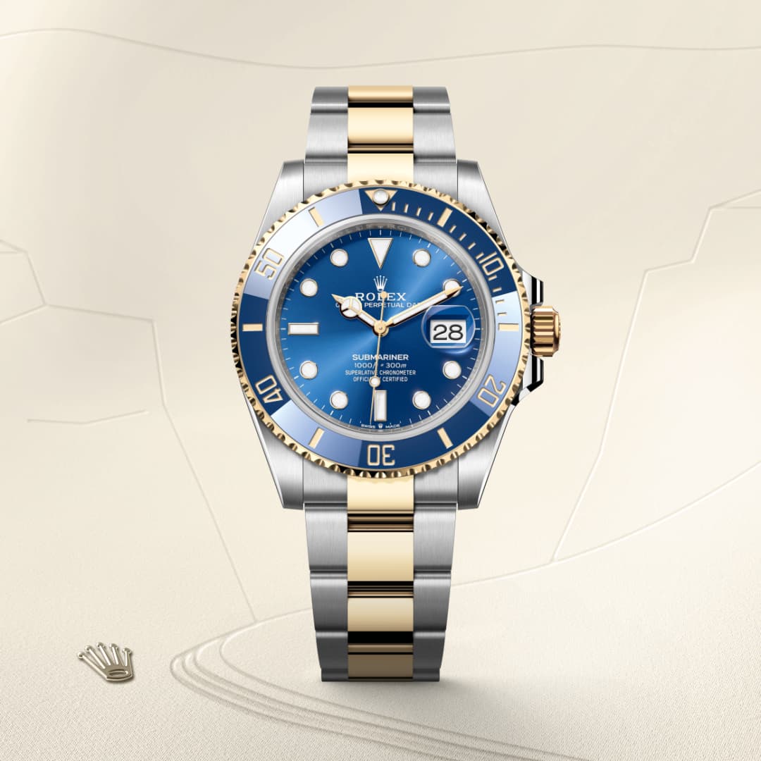 Rolex Submariner Date Oyster, 41 mm, Oystersteel and yellow gold
