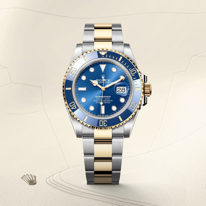 Rolex Submariner Date Oyster, 41 mm, Oystersteel and yellow gold
