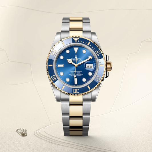 Rolex Submariner Date Oyster, 41 mm, Oystersteel and yellow gold