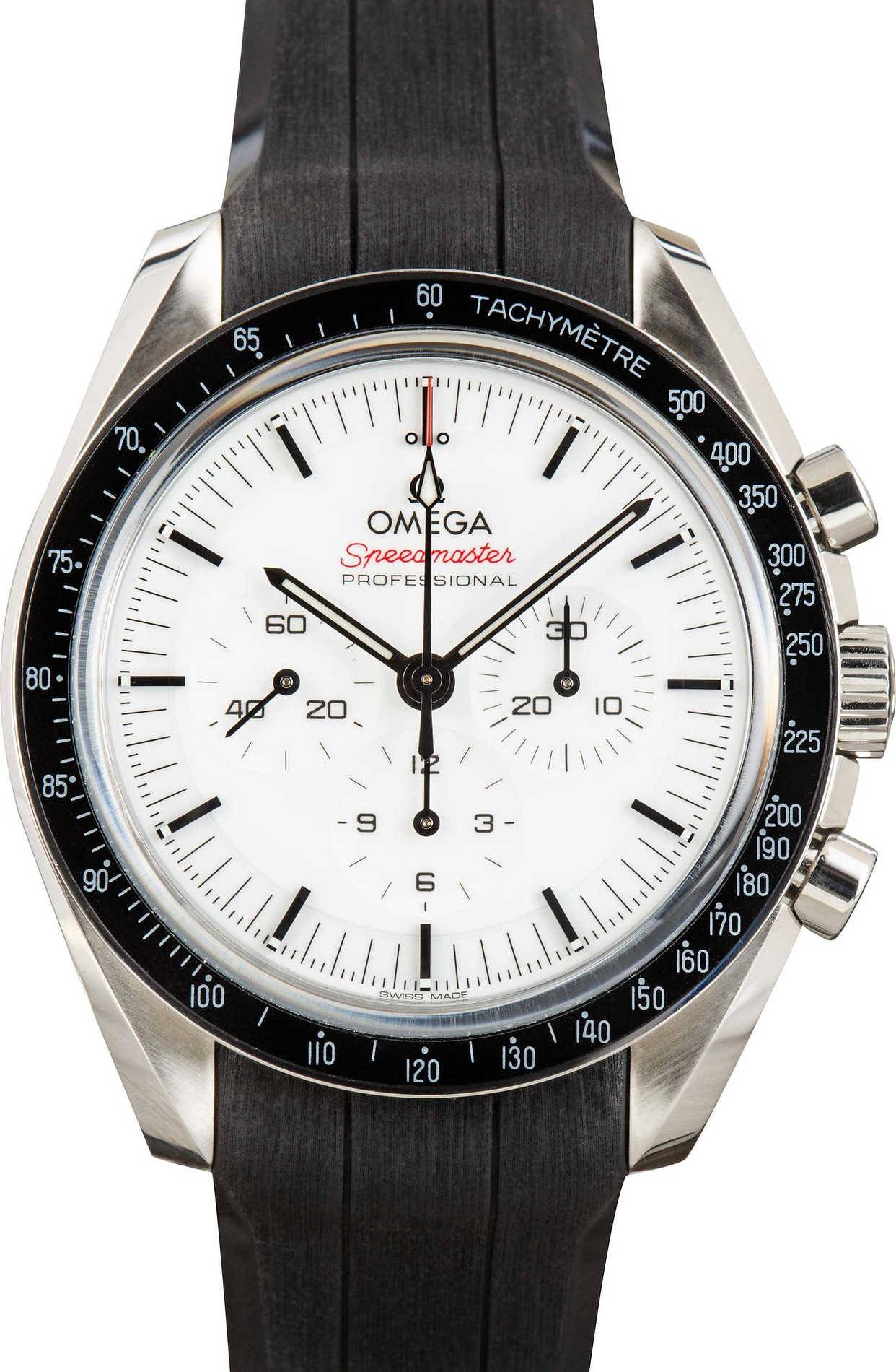 Omega Speedmaster Moonwatch Professional Steel on Rubber