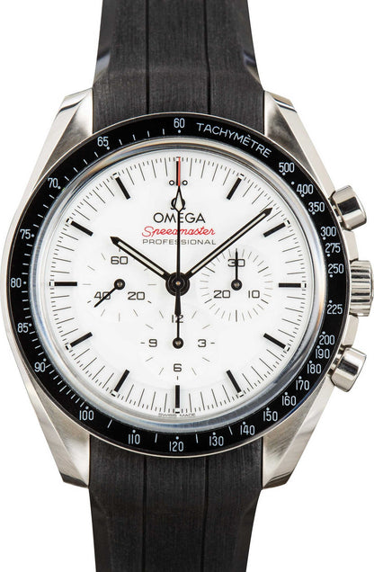Omega Speedmaster Moonwatch Professional Steel on Rubber