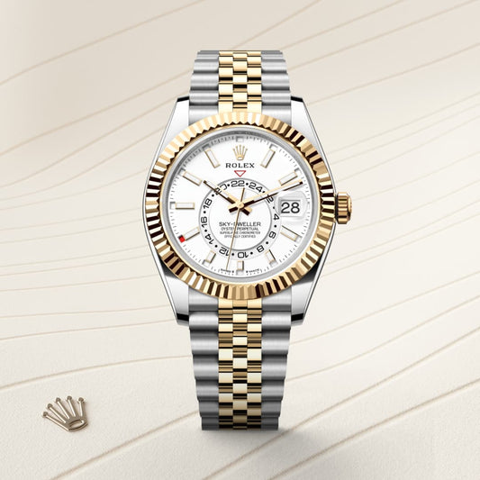 Rolex Sky-Dweller Oyster, 42 mm, Oystersteel and yellow gold