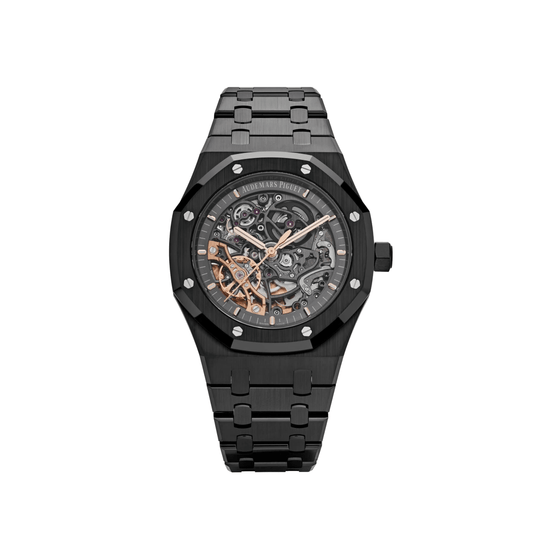 Audemars Piguet Royal Oak 15416CE.OO.1225CE.01 Double Balance Wheel Openworked Black Ceramic