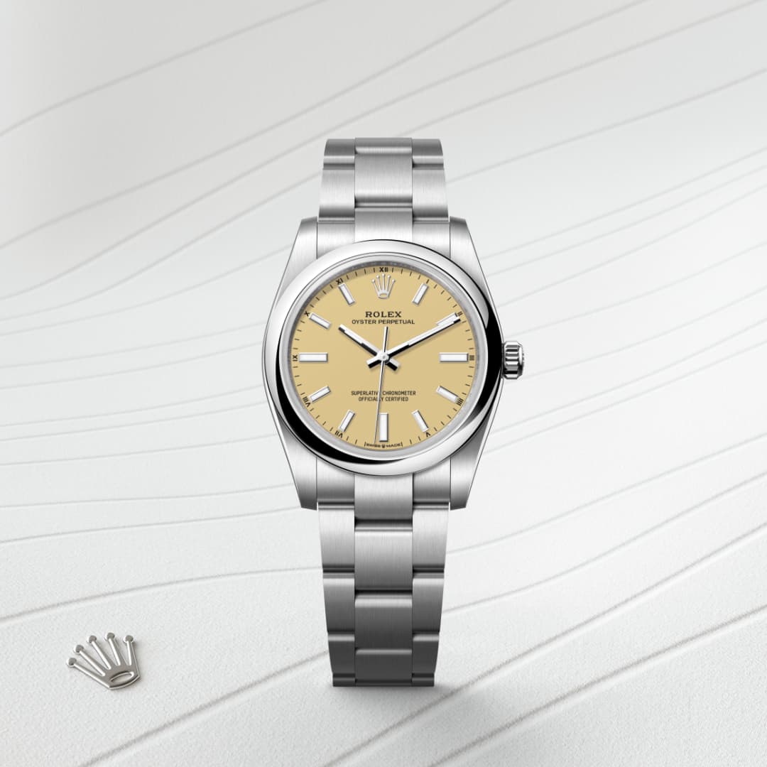 Rolex Oyster Perpetual 34 Oyster, 34 mm, Oystersteel