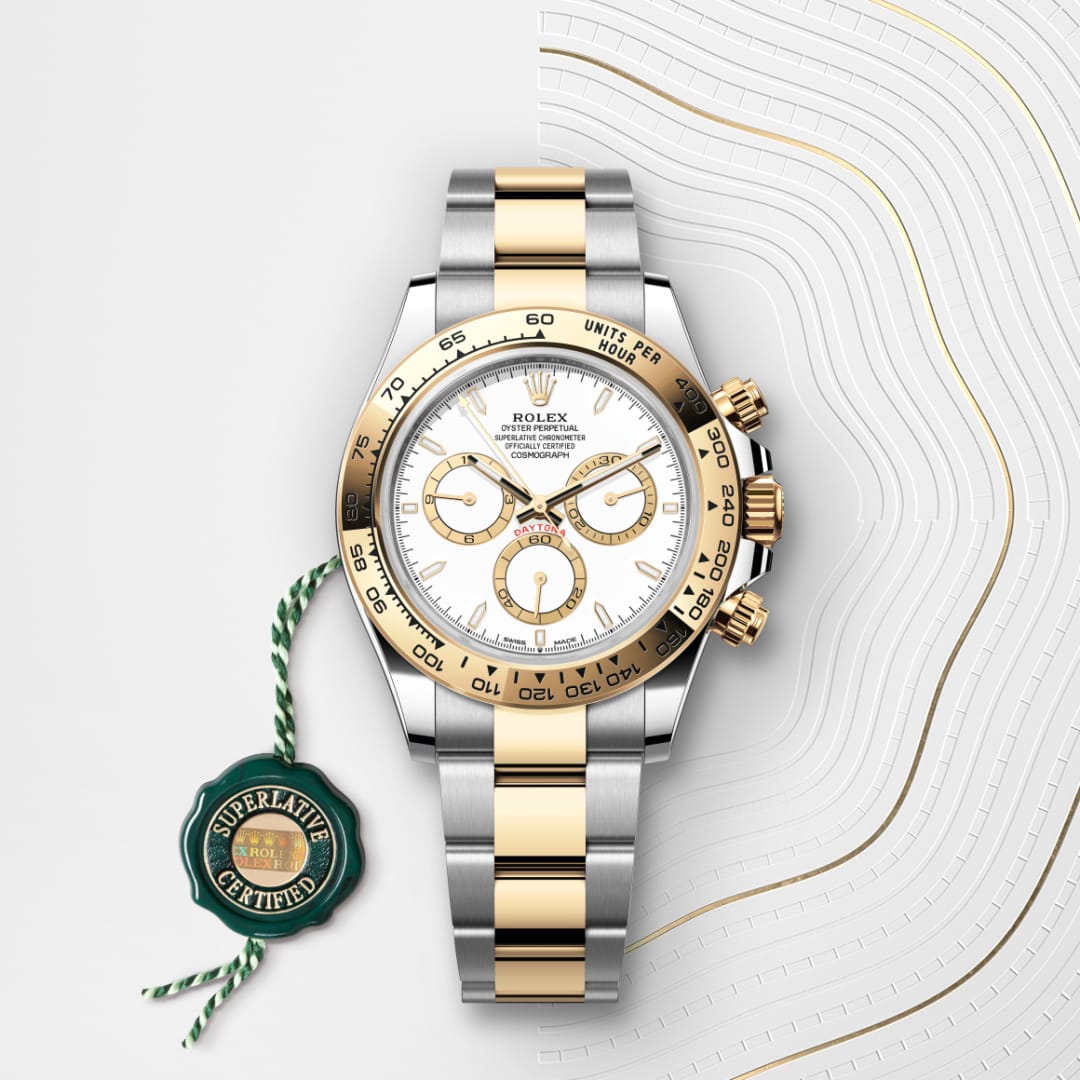 Rolex Cosmograph Daytona Oyster, 40 mm, Oystersteel and yellow gold