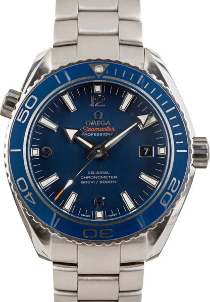 Omega Seamaster Planet Ocean 600M Blue Dial