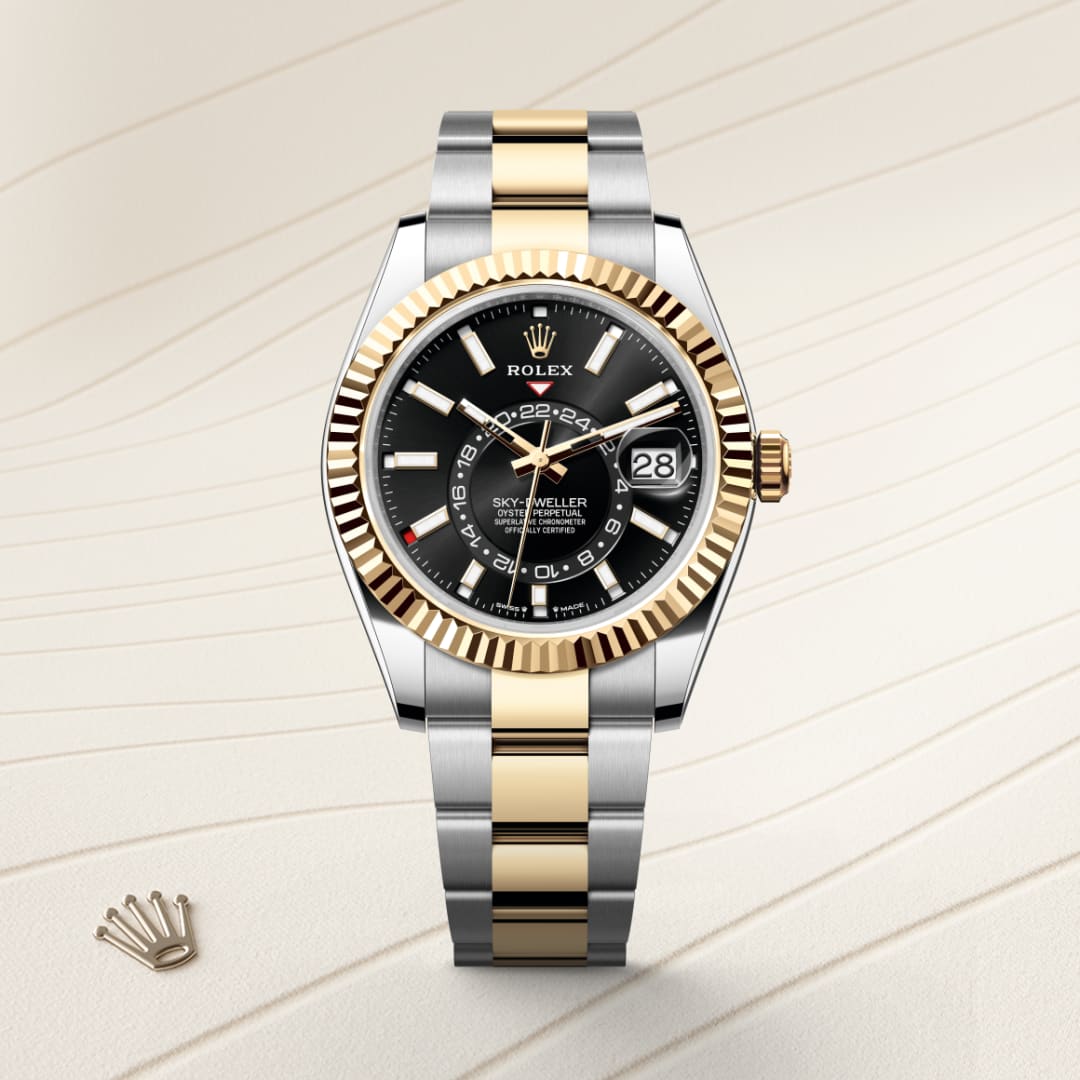 Rolex Sky-Dweller Oyster, 42 mm, Oystersteel and yellow gold