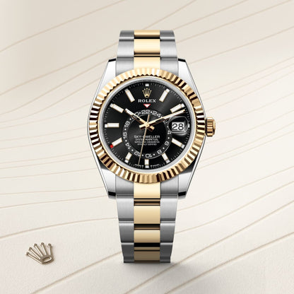 Rolex Sky-Dweller Oyster, 42 mm, Oystersteel and yellow gold
