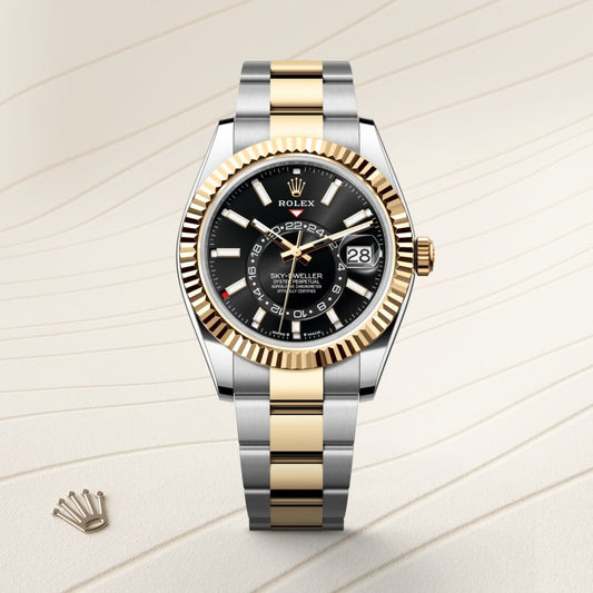 Rolex Sky-Dweller Oyster, 42 mm, Oystersteel and yellow gold