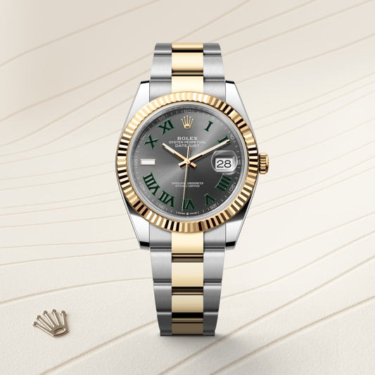 Rolex Datejust 41 Oyster, 41 mm, Oystersteel and yellow gold