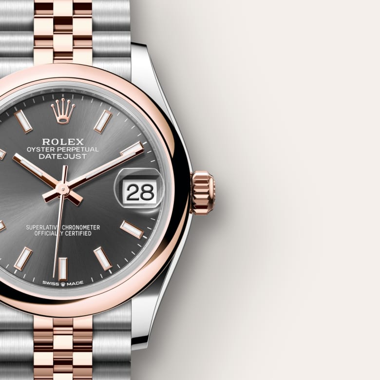 Rolex Datejust 31 Oyster, 31 mm, Oystersteel and Everose gold