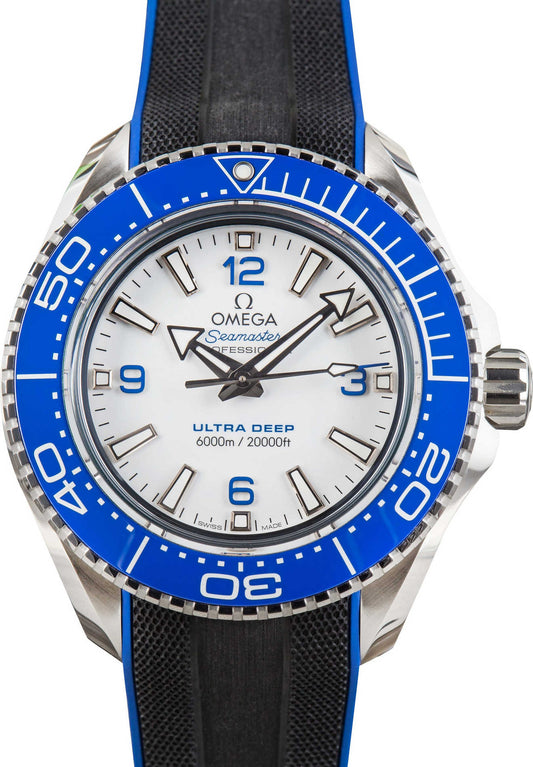 Omega Seamaster Planet Ocean 6000M Ultra Deep White Dial