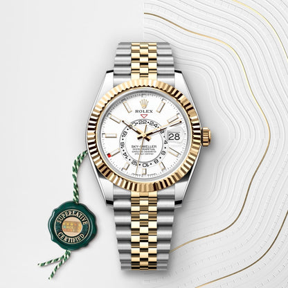 Rolex Sky-Dweller Oyster, 42 mm, Oystersteel and yellow gold