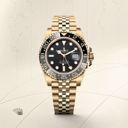Rolex GMT-Master II Oyster, 40 mm, yellow gold