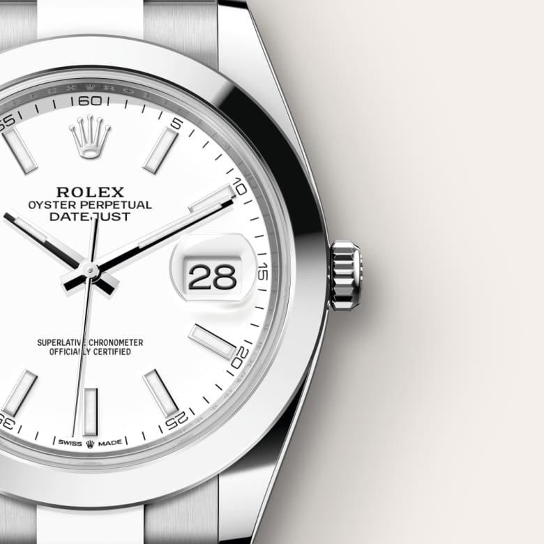 Rolex Datejust 41 Oyster, 41 mm, Oystersteel