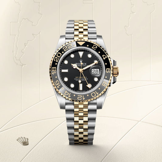 Rolex GMT-Master II Oyster, 40 mm, Oystersteel and yellow gold