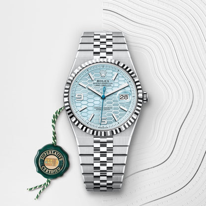 Rolex Land-Dweller 40 Oyster, 40 mm, platinum