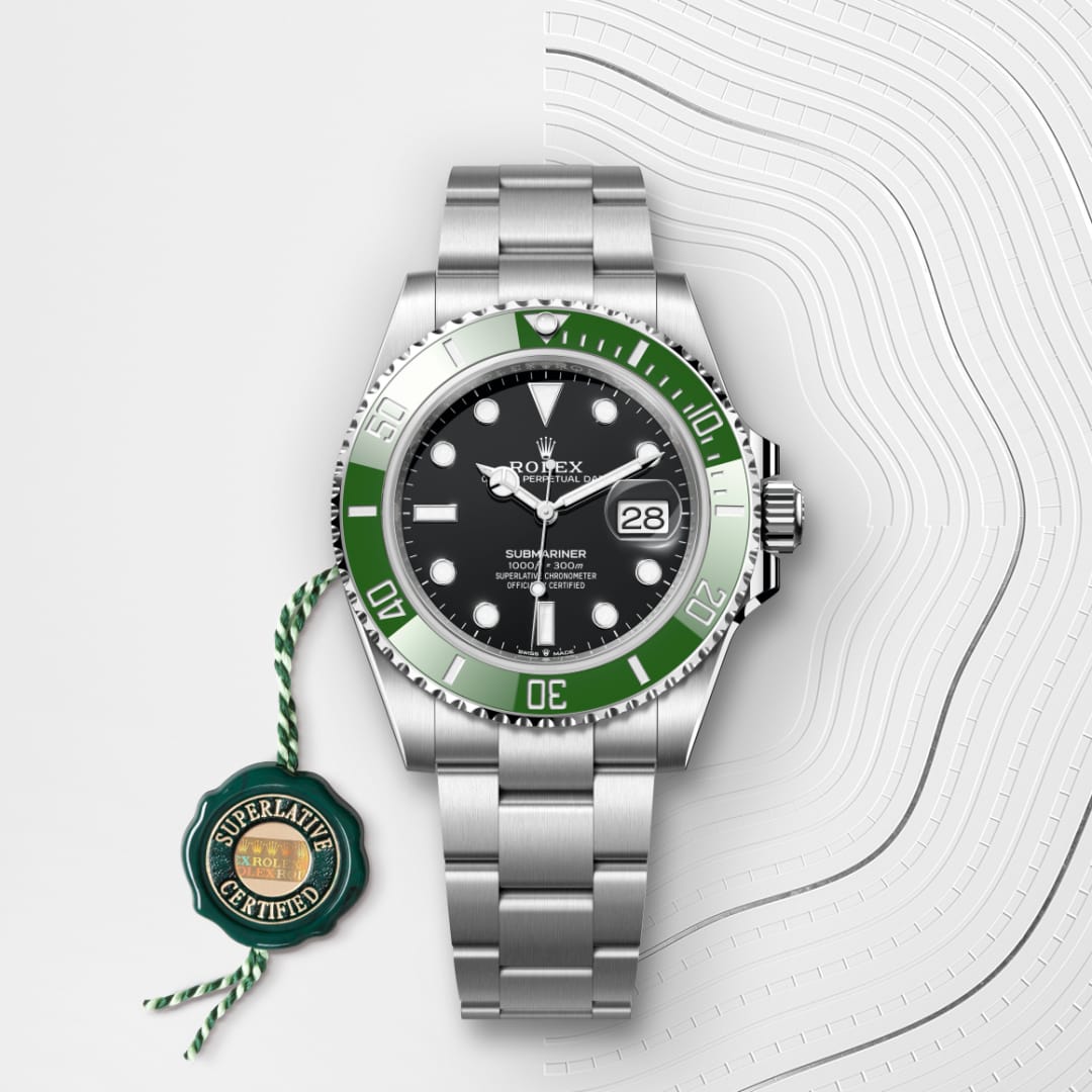 Rolex Submariner Date Oyster, 41 mm, Oystersteel