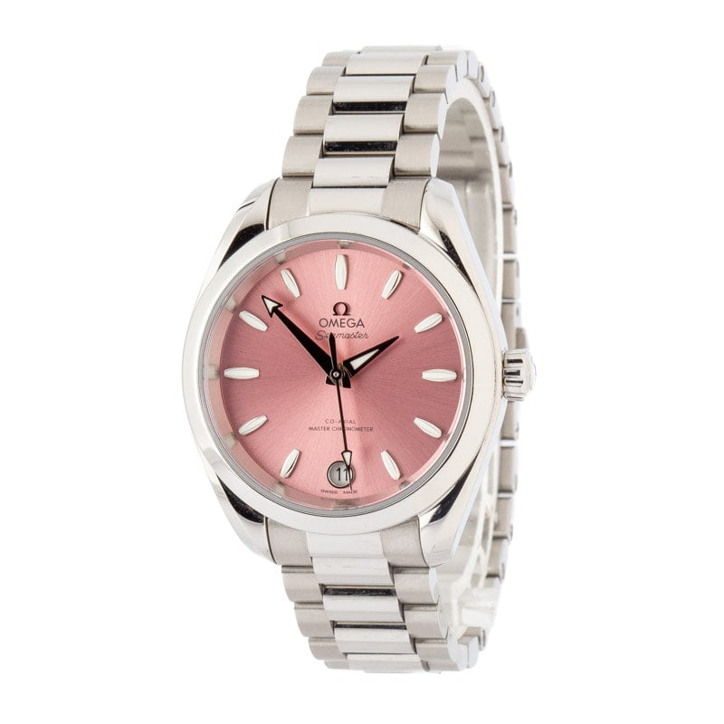 Omega Seamaster Aqua Terra Shades Shell Pink Dial