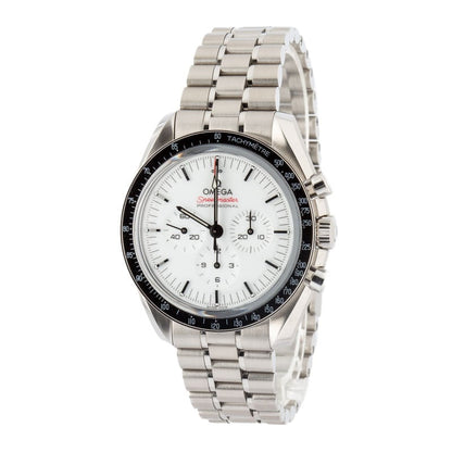 Omega Speedmaster 42MM White Dial Moonwatch Professional