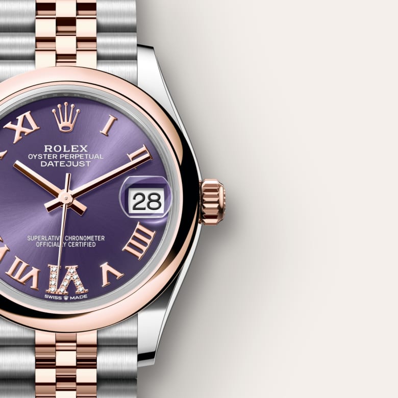 Rolex Datejust 31 Oyster, 31 mm, Oystersteel and Everose gold